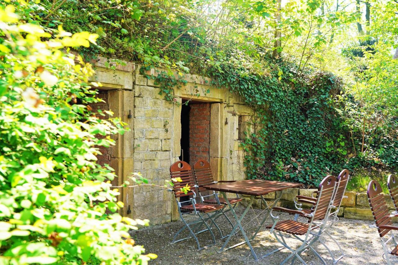 Pulverhuette Gaestehaus Im Egapark - Ein Projekt Der Lebenshilfe Erfurt Service Ggmbh Dış mekan fotoğraf