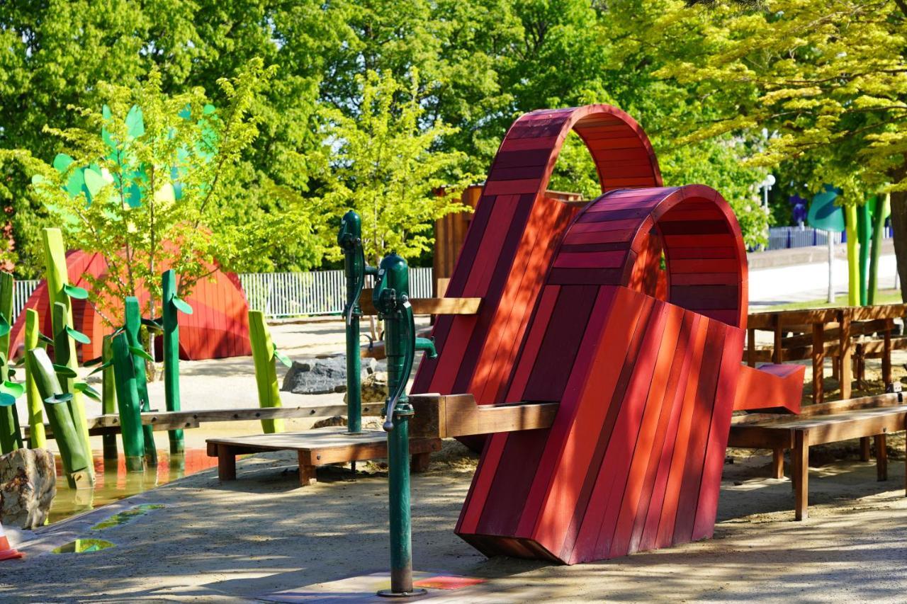 Pulverhuette Gaestehaus Im Egapark - Ein Projekt Der Lebenshilfe Erfurt Service Ggmbh Dış mekan fotoğraf