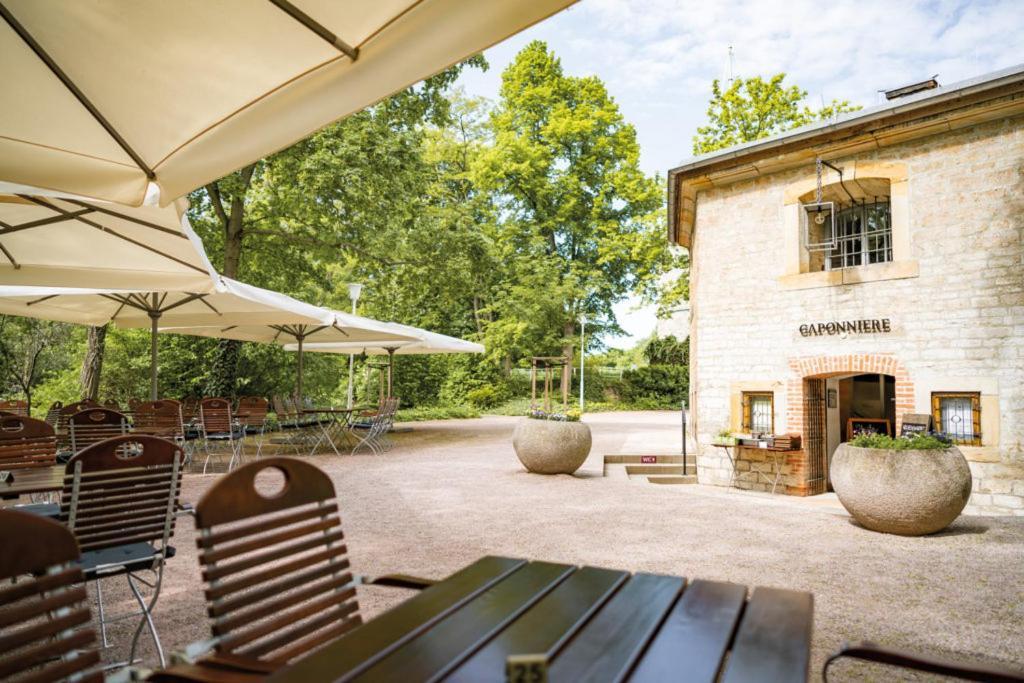 Pulverhuette Gaestehaus Im Egapark - Ein Projekt Der Lebenshilfe Erfurt Service Ggmbh Dış mekan fotoğraf